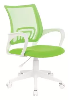 Кресло Бюрократ CH-W695NLT, обивка: сетка/ткань, цвет: салатовый TW-18