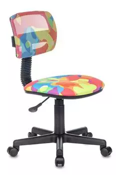 Кресло детское Бюрократ CH-299, обивка: сетка/ткань, цвет: мультиколор