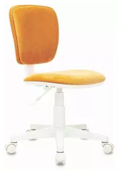 Кресло детское Бюрократ CH-W204NX, обивка: ткань, цвет: оранжевый