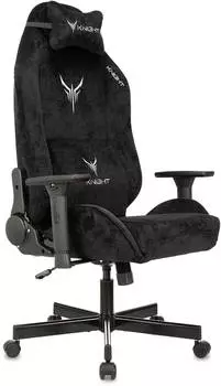 Кресло игровое Knight N1, обивка: ткань, цвет: черный