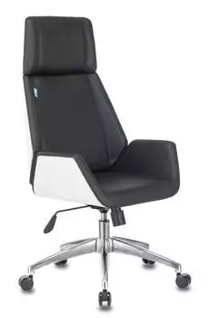 Кресло руководителя Бюрократ _OPTIMUM, обивка: эко.кожа, цвет: черный