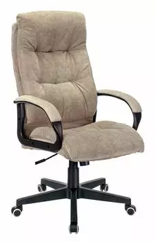 Кресло руководителя Бюрократ CH-824, обивка: ткань, цвет: песочный