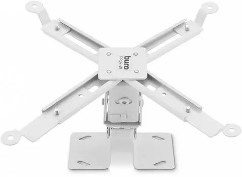 Кронштейн для проектора Buro PR07-W, потолочный, поворот и наклон, белый