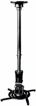 Кронштейн для проектора Cactus CS-VM-PR01L-BK, потолочный, поворот и наклон, черный
