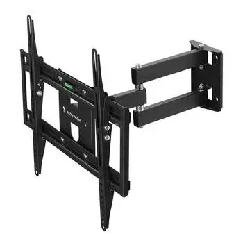 Кронштейн для телевизора Arm Media PT-15 NEW, 32-55", настенный, поворотно-выдвижной и наклонный, черный (10197)