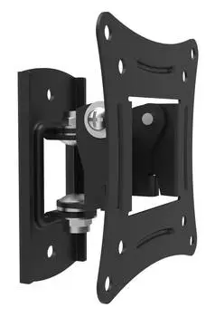 Кронштейн для телевизора Buro FL0, 20-29", настенный, поворот и наклон, черный (bm15a71ts1)
