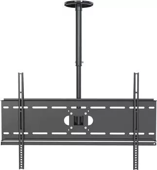 Кронштейн для телевизора Cactus CS-CP04-R, 37-70", потолочный, поворот и наклон, черный