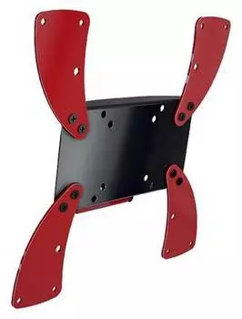 Кронштейн для телевизора Holder LCDS-5058, 19-47", настенный, наклон, черный глянец