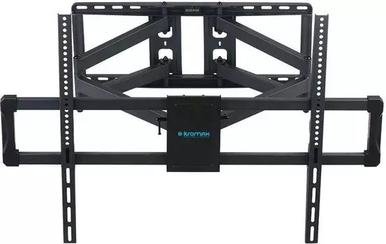 Кронштейн для телевизора Kromax ATLANTIS-75, 40-90", настенный, поворотно-выдвижной и наклонный, черный (20254)
