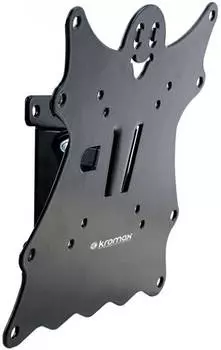 Кронштейн для телевизора Kromax Casper-201, 20-43", настенный, наклон, черный (20173)