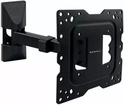 Кронштейн для телевизора Kromax DIX-17, 22-55", настенный, поворот и наклон, черный (20205)