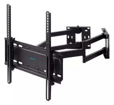 Кронштейн для телевизора Kromax GALACTIC-44, 32-70", настенный, поворотно-выдвижной и наклонный, черный (26029)