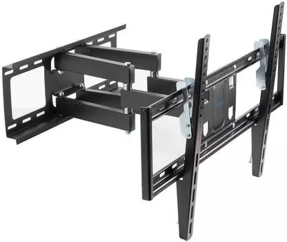 Кронштейн для телевизора Kromax OPTIMA-409, 32-65", настенный, поворотно-выдвижной и наклонный, черный (24050)
