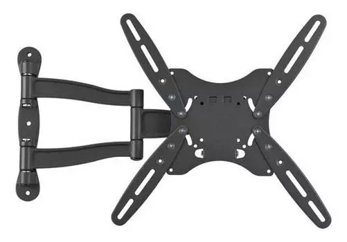 Кронштейн для телевизора Kromax TECHNO-5, 15-55", настенный, поворот и наклон, серый (20075)