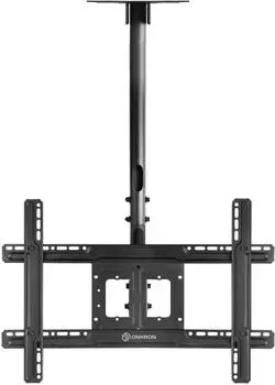 Кронштейн для телевизора Onkron N1L, 32-80", потолочный, поворот и наклон, черный