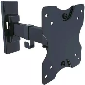 Кронштейн для телевизора Ultramounts UM860, 13-27", настенный, поворот и наклон, черный