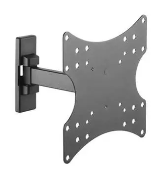 Кронштейн для телевизора Ultramounts UM876, 17-42", настенный, поворот и наклон, черный