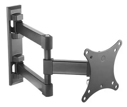 Кронштейн для телевизора Ultramounts UM893, 13-27", настенный, поворотно-выдвижной и наклонный, черный