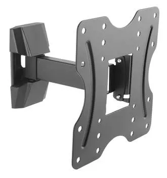 Кронштейн для телевизора Ultramounts UM897, 23-42", настенный, поворотно-выдвижной и наклонный, черный