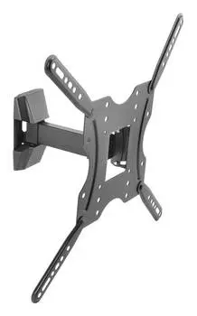 Кронштейн для телевизора Ultramounts UM901, 32-55", настенный, поворотно-выдвижной и наклонный, черный