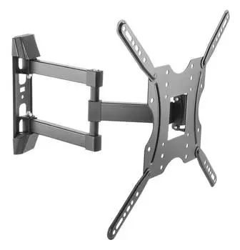 Кронштейн для телевизора Ultramounts UM904, 32-55", настенный, поворотно-выдвижной и наклонный, черный