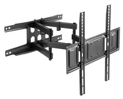 Кронштейн для телевизора Ultramounts UM908, 32-75", настенный, поворотно-выдвижной и наклонный, черный