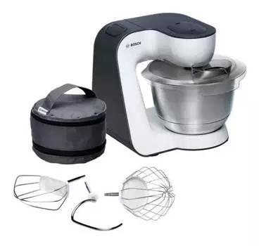 Кухонная машина Bosch MUM54A00 серый/белый