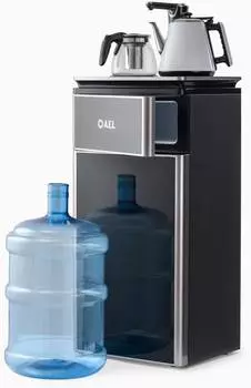 Кулер AEL Teabar LK-AEL-51a напольный черный/серебристый (00368)