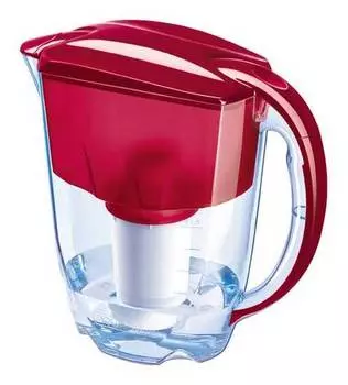 Кувшин Аквафор Гратис рубин, одноступенчатая очистка (102330)