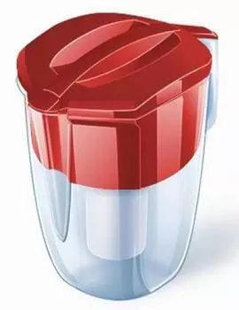 Кувшин Аквафор Кантри красный, одноступенчатая очистка (510472)