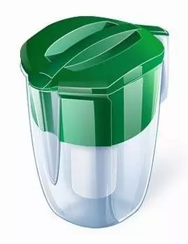 Кувшин Аквафор Кантри зеленый, одноступенчатая очистка (510471)