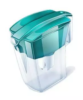 Кувшин Аквафор Лайн зеленый, одноступенчатая очистка (203596)