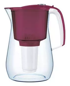 Кувшин Аквафор Прованс A5 вишневый, одноступенчатая очистка (210799)
