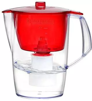 Кувшин Барьер Лайт красный, одноступенчатая очистка (В063Р51)