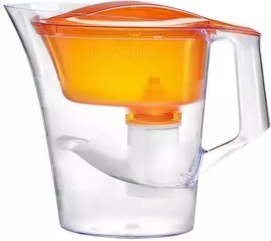 Кувшин Барьер Твист оранжевый, одноступенчатая очистка (4601302501006)
