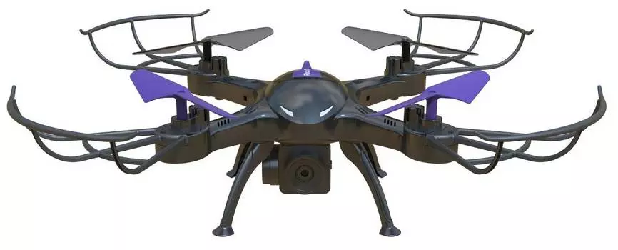 Квадрокоптер HIPER HQC-0003 Falcon X FPV черный/фиолетовый (hqc-0003) (плохая упаковка)