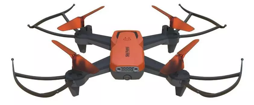 Квадрокоптер HIPER HQC-0030 Sky Patrol FPV черный/оранжевый (hqc-0030) (плохая упаковка)