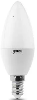 Лампа светодиодная Gauss 8Вт цок.:E14 кол.:C37 (упак.:1шт)