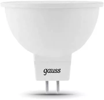 Лампа светодиодная Gauss Black 5Вт цок.:GU5.3 кол.:MR16 (упак.:10шт)