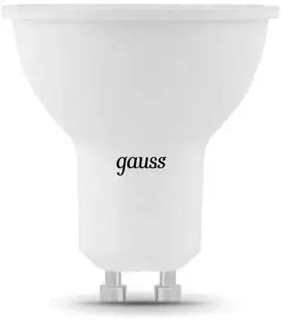 Лампа светодиодная Gauss Black 7Вт цок.:GU10 кол.:MR16 (упак.:10шт)