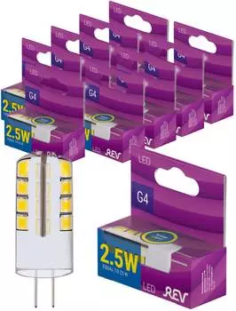 Лампа светодиодная Rev 2.5Вт цок.:G4 кол.:G4 (упак.:10шт)