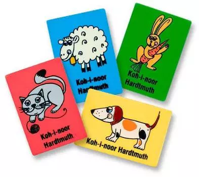 Ластик Koh-I-Noor Animals 6200 (6200004001kk)
