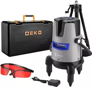 Лазерный уровень Deko DKLL02RB PRO SET 2 (065-0102-1)