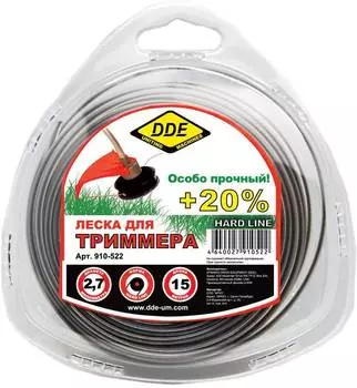 Леска для садовых триммеров DDE 910-522