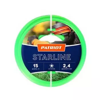 Леска для садовых триммеров Patriot Starline (805201061)