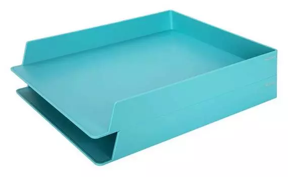 Лоток горизонтальный Deli NS021blue Nusign