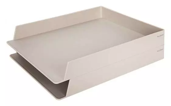 Лоток горизонтальный Deli NS021grey Nusign