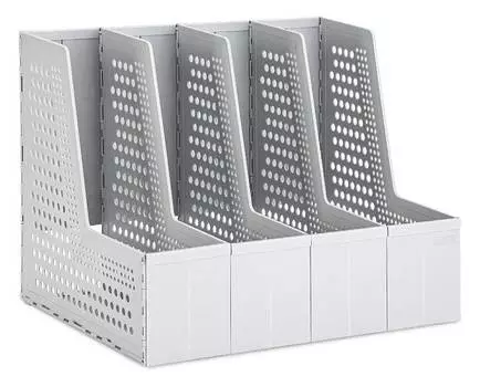Лоток вертикальный Deli 79006Gray