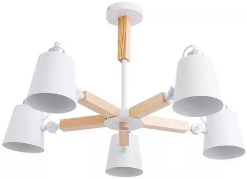 Люстра Arte Lamp потолочный белый (a7141pl-5wh)