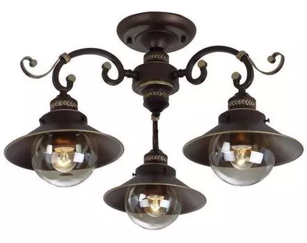 Люстра Arte Lamp потолочный коричневый (a4577pl-3ck)